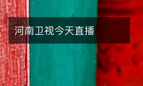 河南衛(wèi)視今天直播