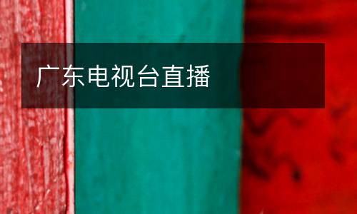 廣東電視臺(tái)直播